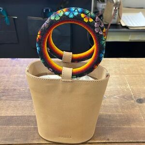 Consuela Diego Natural Bangle Clutch